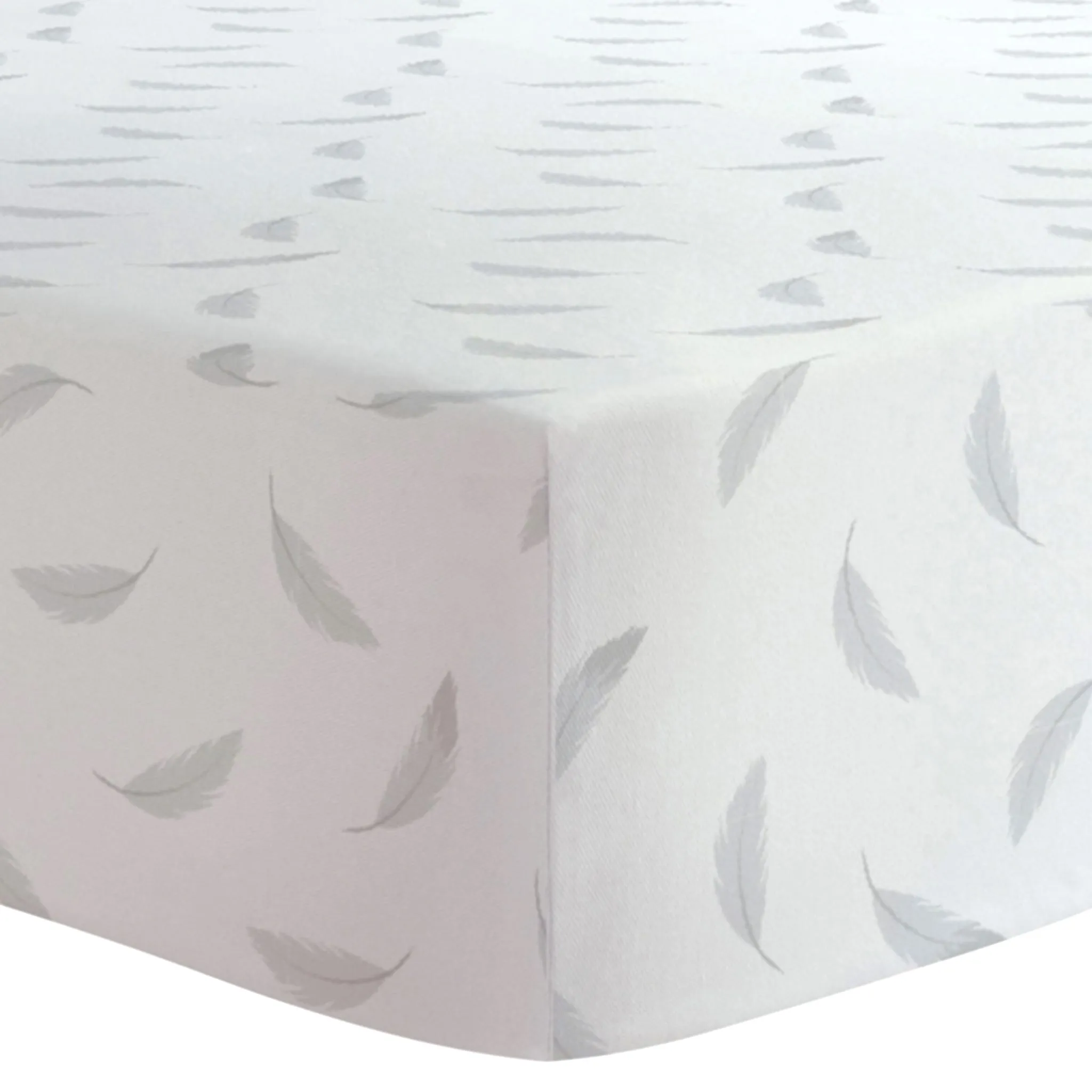 Kushies Drap Contour pour Lit de Bébé - Gris