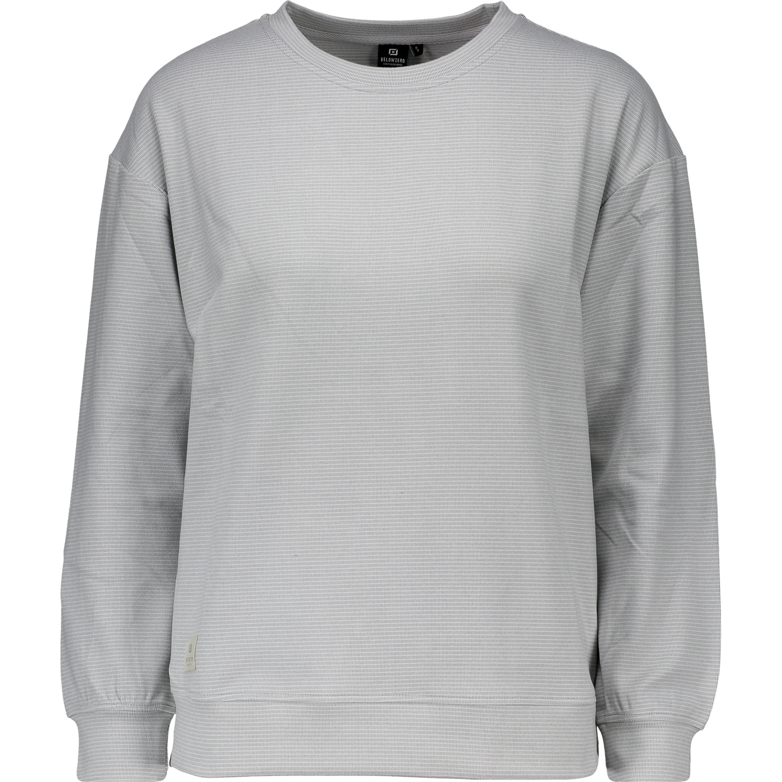 Belowzero Damen-Pullover Rosa L, hellgrau