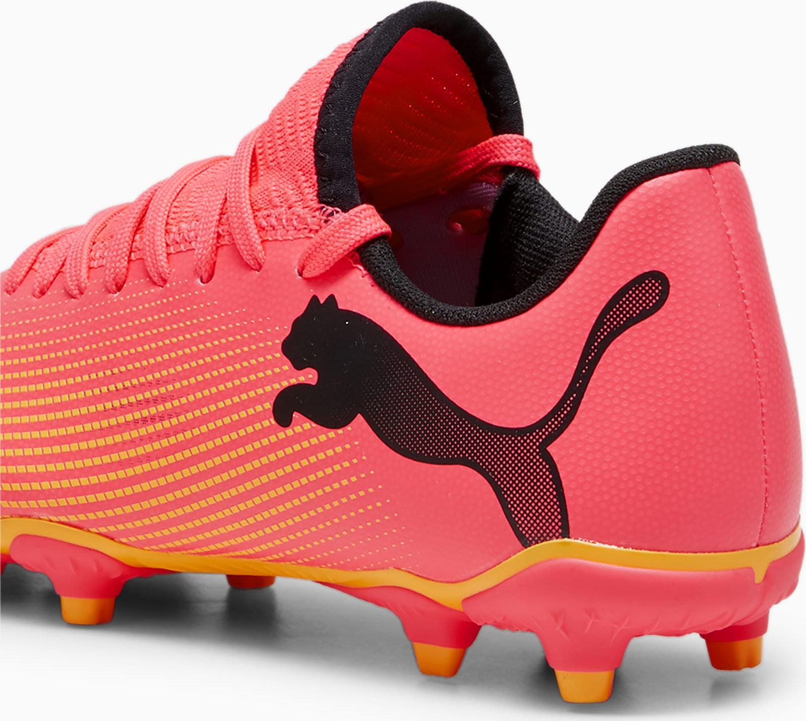 Future 7 Play FG/AG Junior Sunset Glow/PUMA Black/Sun Stream