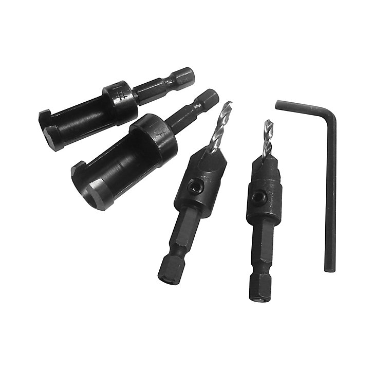Set de découpe et de fraisage Erbauer - 4 pièces
