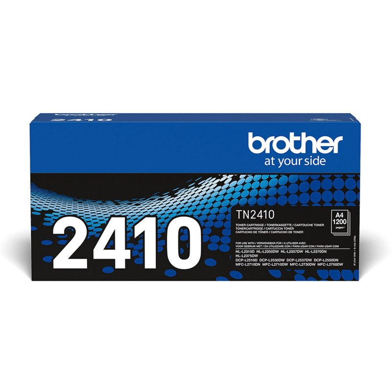 Toner Brother TN2410 noir pour imprimante laser