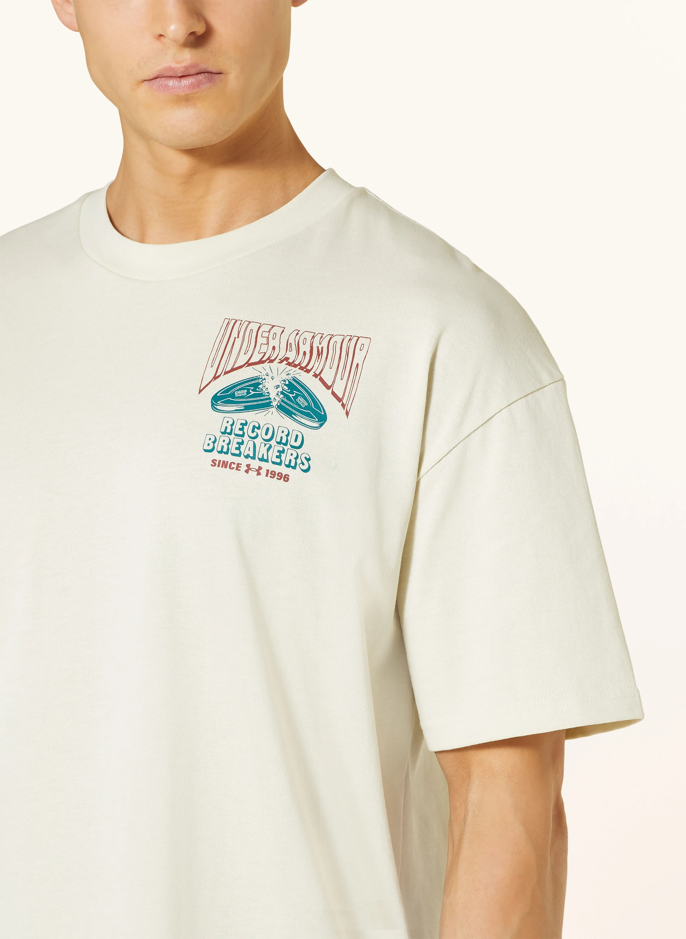 UNDER ARMOUR Oversized-Shirt UA HW RECORD BREAKERS