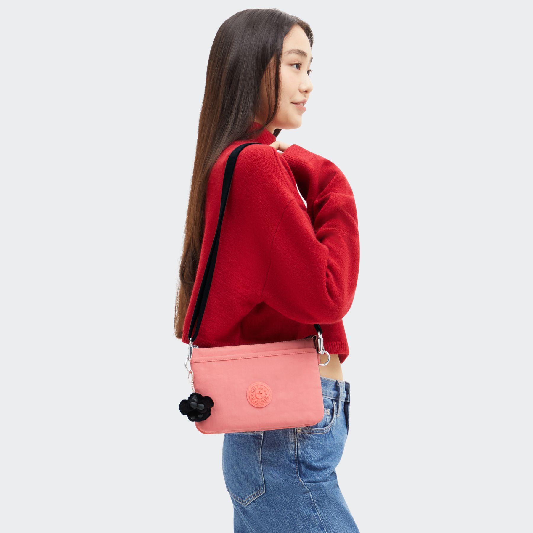 RIRI Petit Sac Bandoulière - Peach Peace