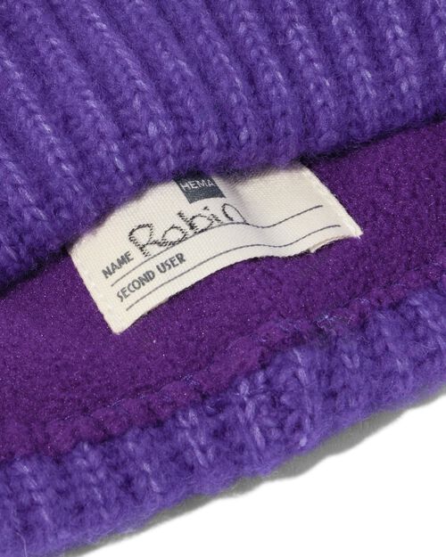 bonnet enfant en laine bleu