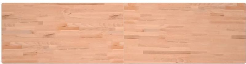 vidaXL - Bureaublad - Massief Beukenhout - 220x55 cm