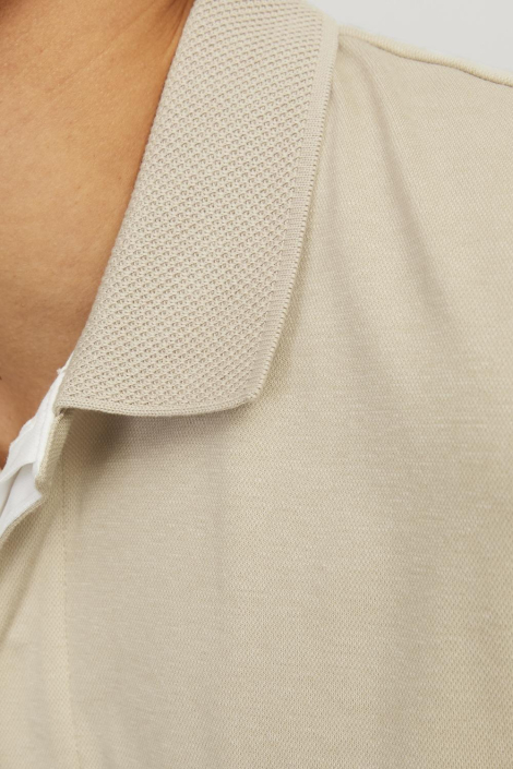 Jack & Jones beige heren polo