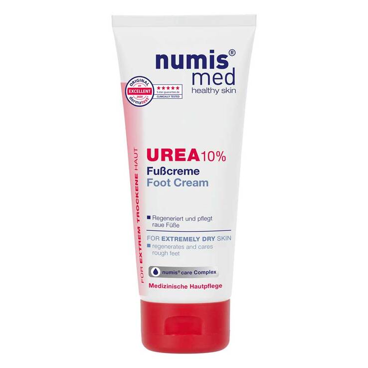 Numis med Urea 10% Fußcreme, 100 ml