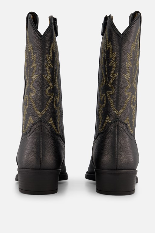 Develab western laarsjes zwart