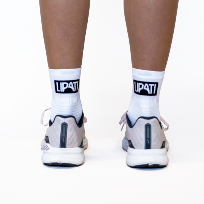Lipati Unisex Strømper Mid 2-Pack Sock Hvid