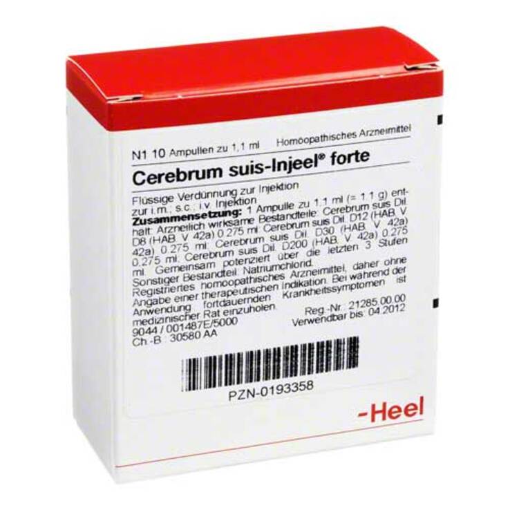 Cerebrum Suis Injeel forte Ampullen, 10 St