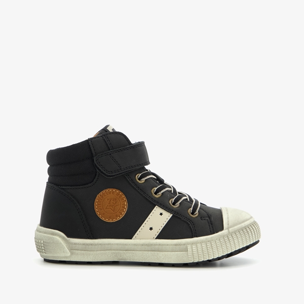 Blue Box hoge jongens sneakers zwart/wit