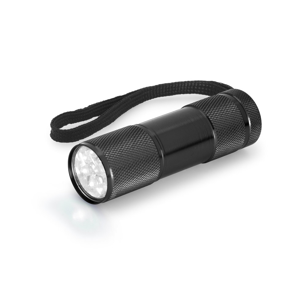 hi!dea 94736 - Lampe de poche en aluminium avec 9 LED