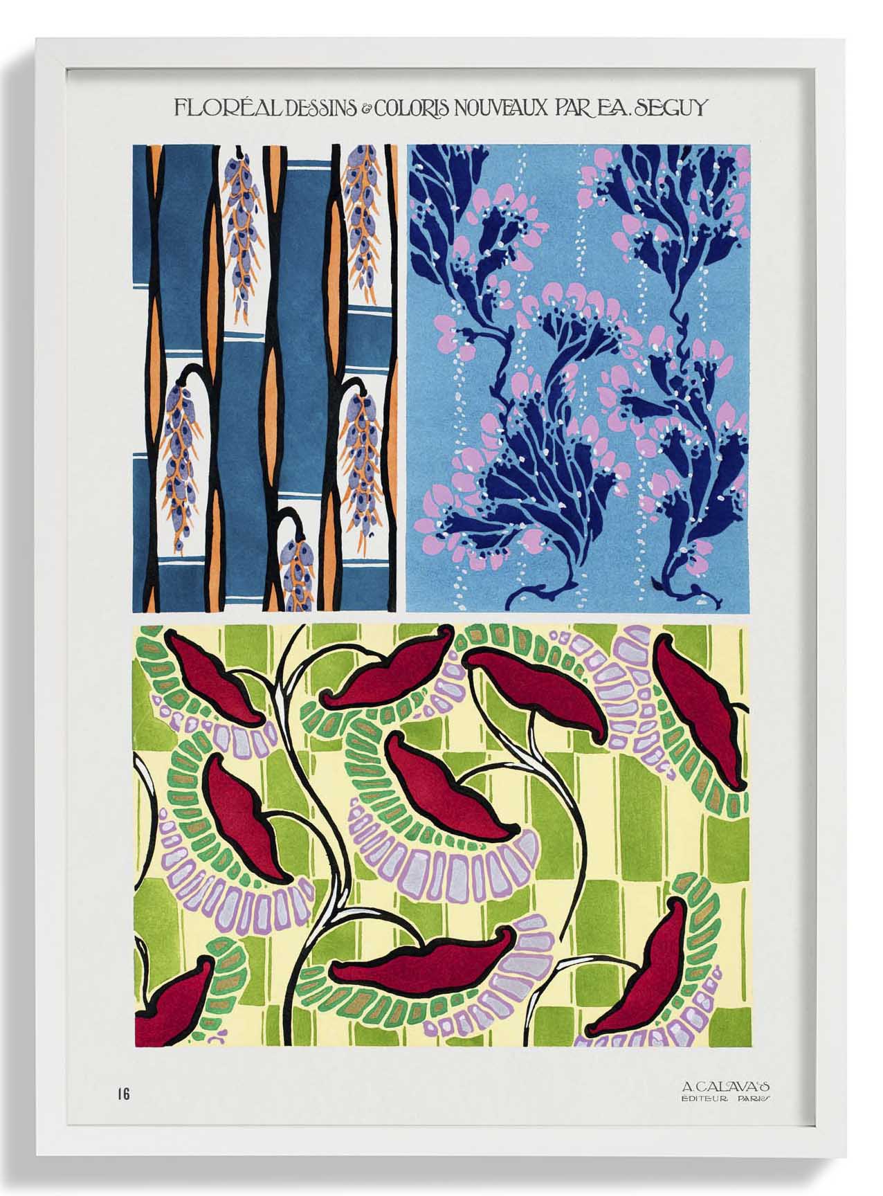Floréal Dessins Coloris Nouveau Nr 16 von E.A. Séguy