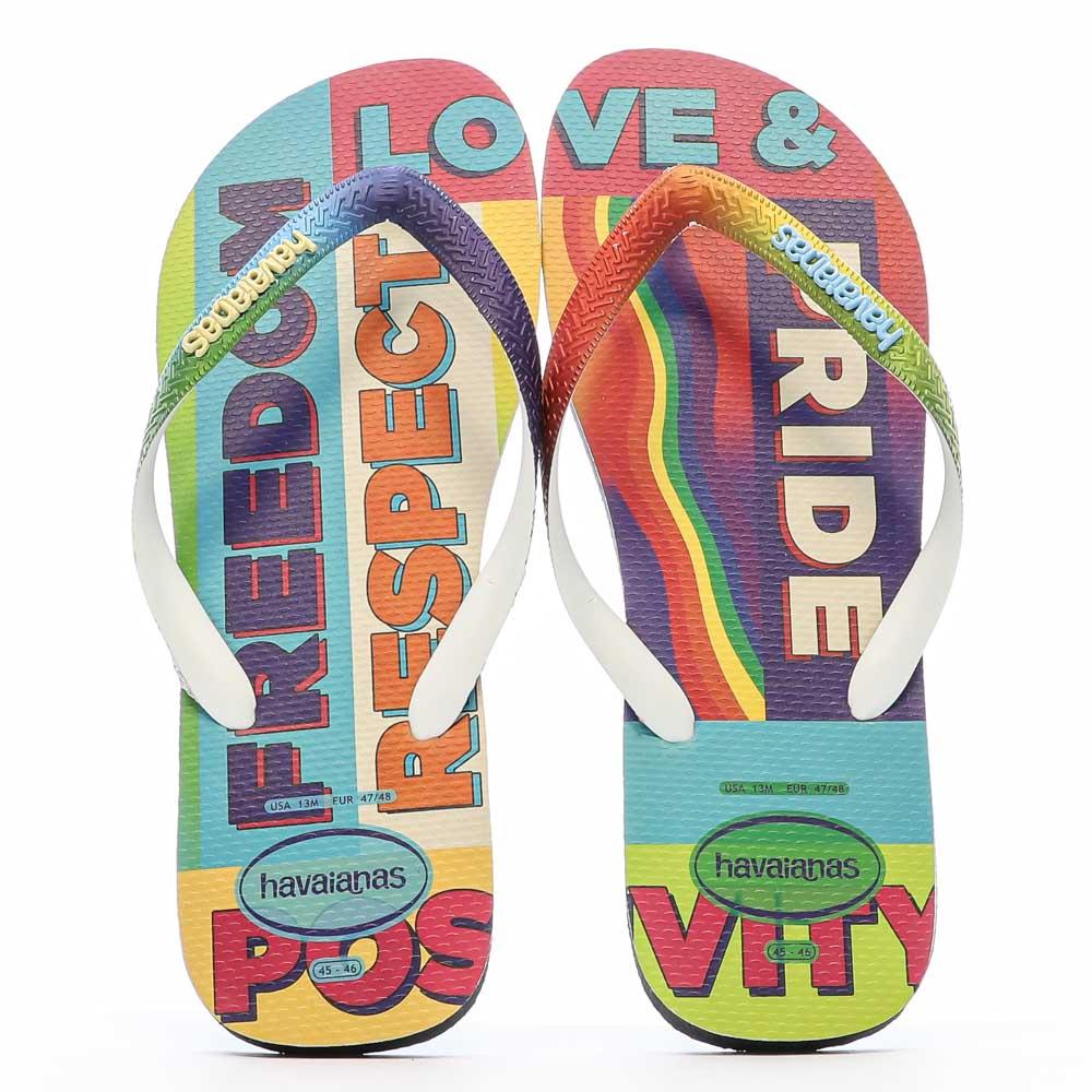 Havaianas Tongs Rouge/Bleu Homme Havaianas Pride Arc-en-ciel