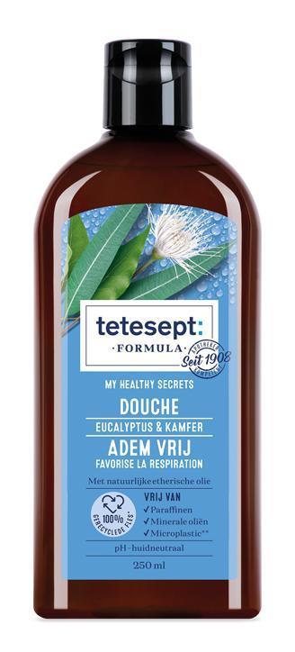 Tetesept Adem Vrij Douchegel Eucalyptus En Kamfer 250 ML
