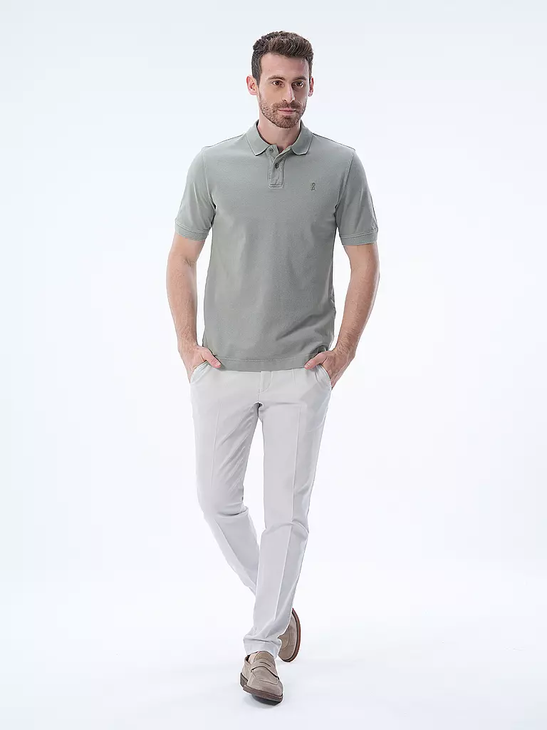 ARMEDANGELS Poloshirt FIBRAAS GMT DYE grau
