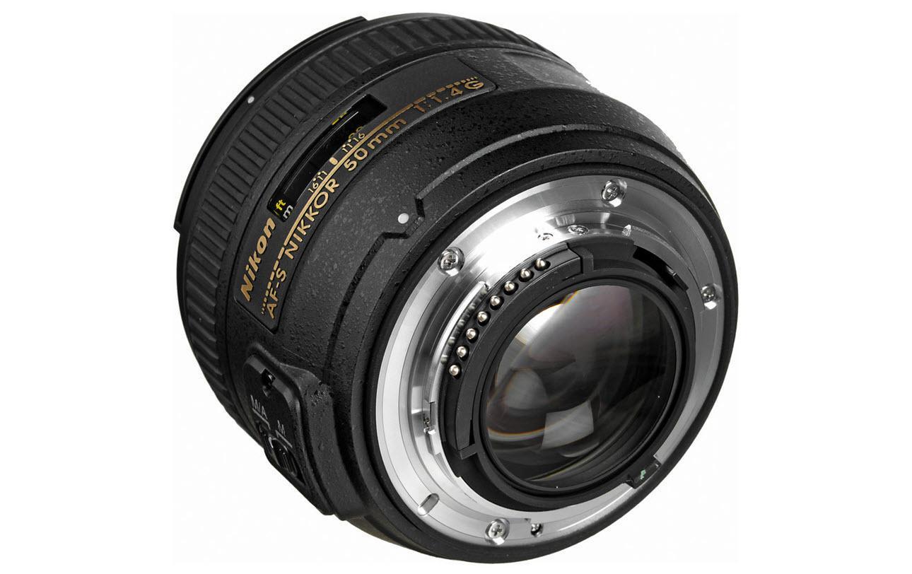 Festbrennweite AF-S 50mm F/1.4G – Nikon F<br>Lichtstarkes Objektiv