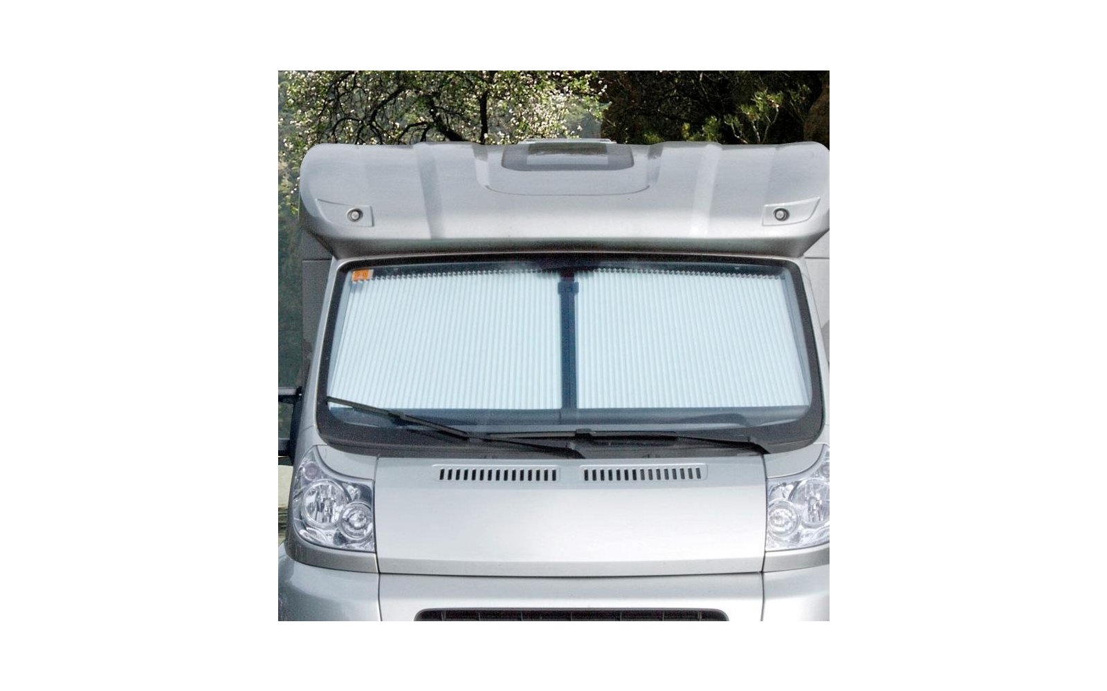 Remis Fahrerhausverdunkelung REMIfront IV Frontscheibe (Links- und Rechtslenker / ohne Sensoren) für Fiat Ducato (Modell X250) 2006 - 2014
