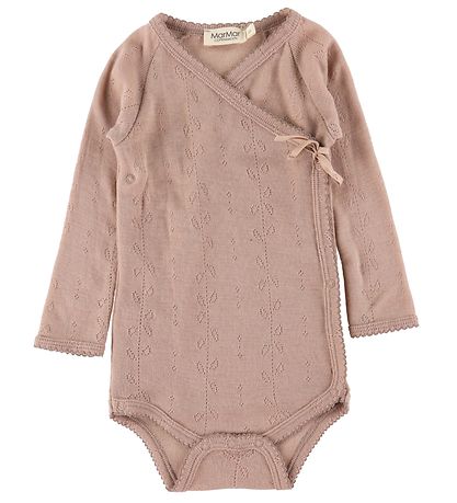 MarMar Wickelbody l/ä - Belita - Wolle - Gebrannte Rose