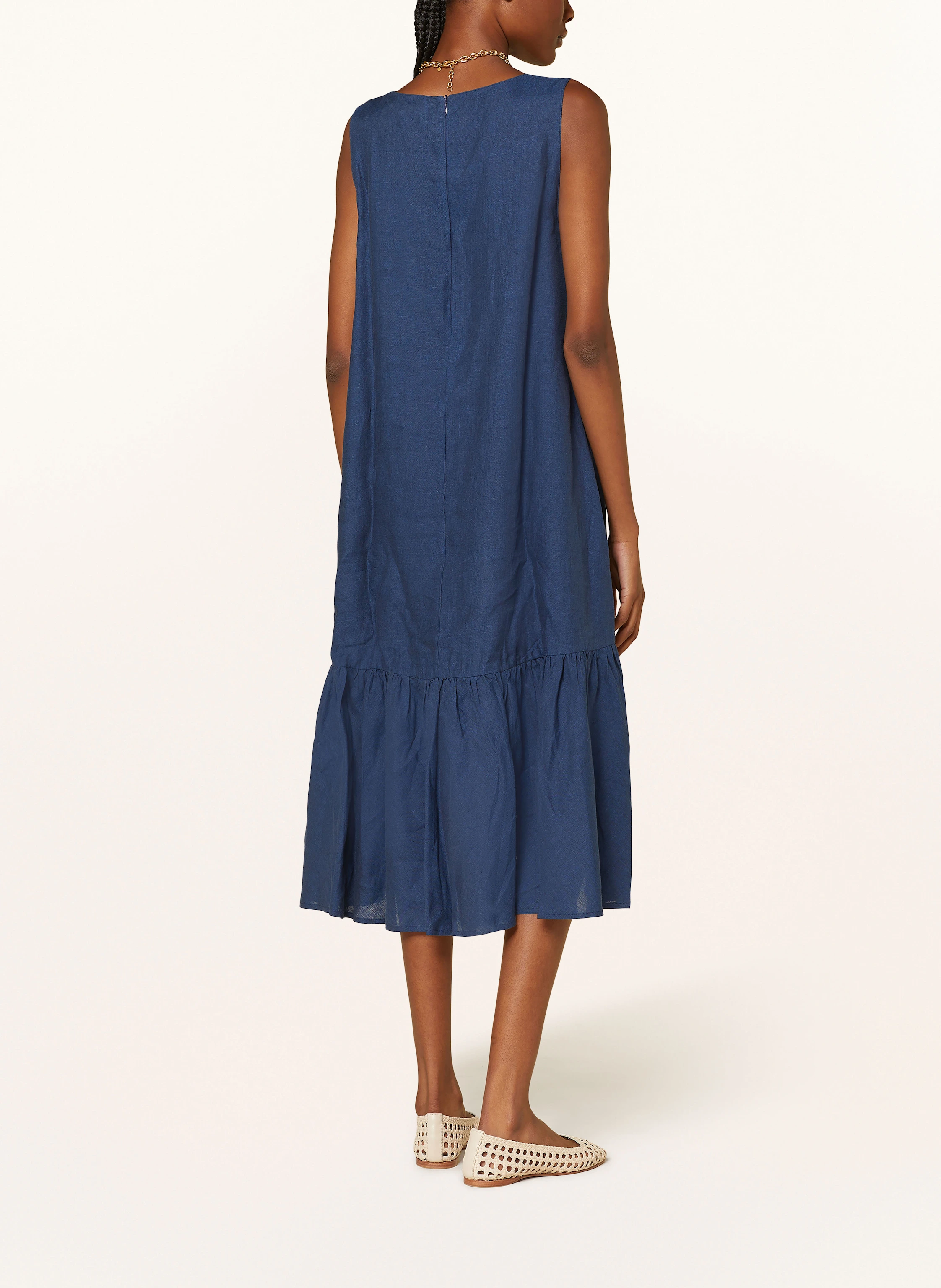 ROBERT FRIEDMAN Leinenkleid