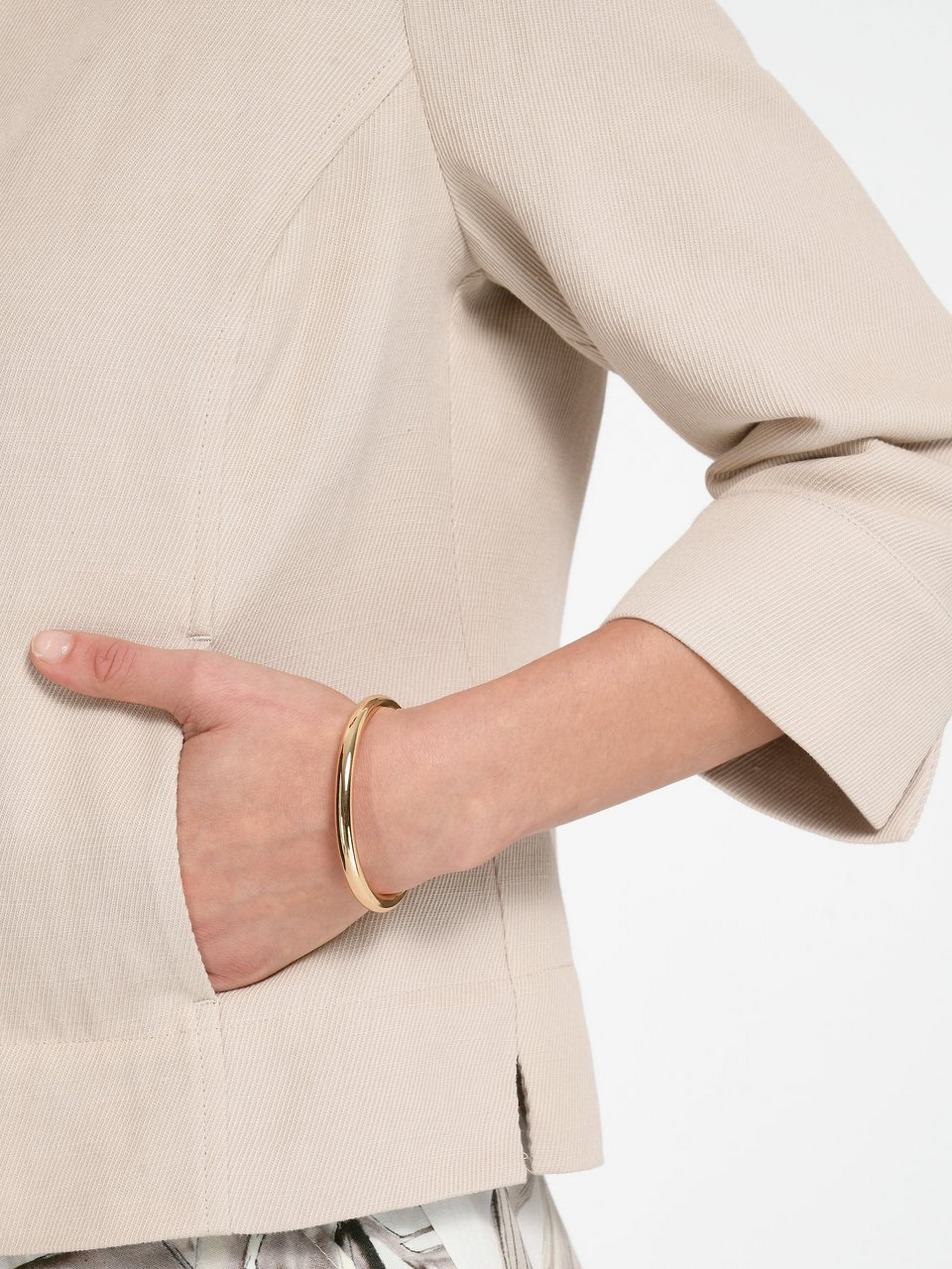 Blusenjacke mit 3/4-Arm