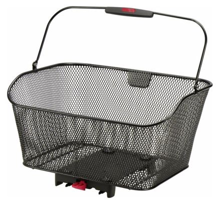 Panier Arrière pour Porte-Bagage Racktime Klickfix City Basket Noir