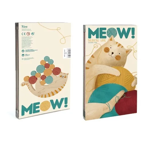 Londji Jeu d'équilibre Chat Meow