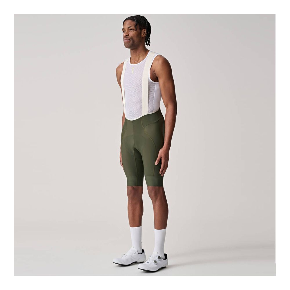 Maap TEAM BIB EVO - Cuissard À bretelles Homme bronze green