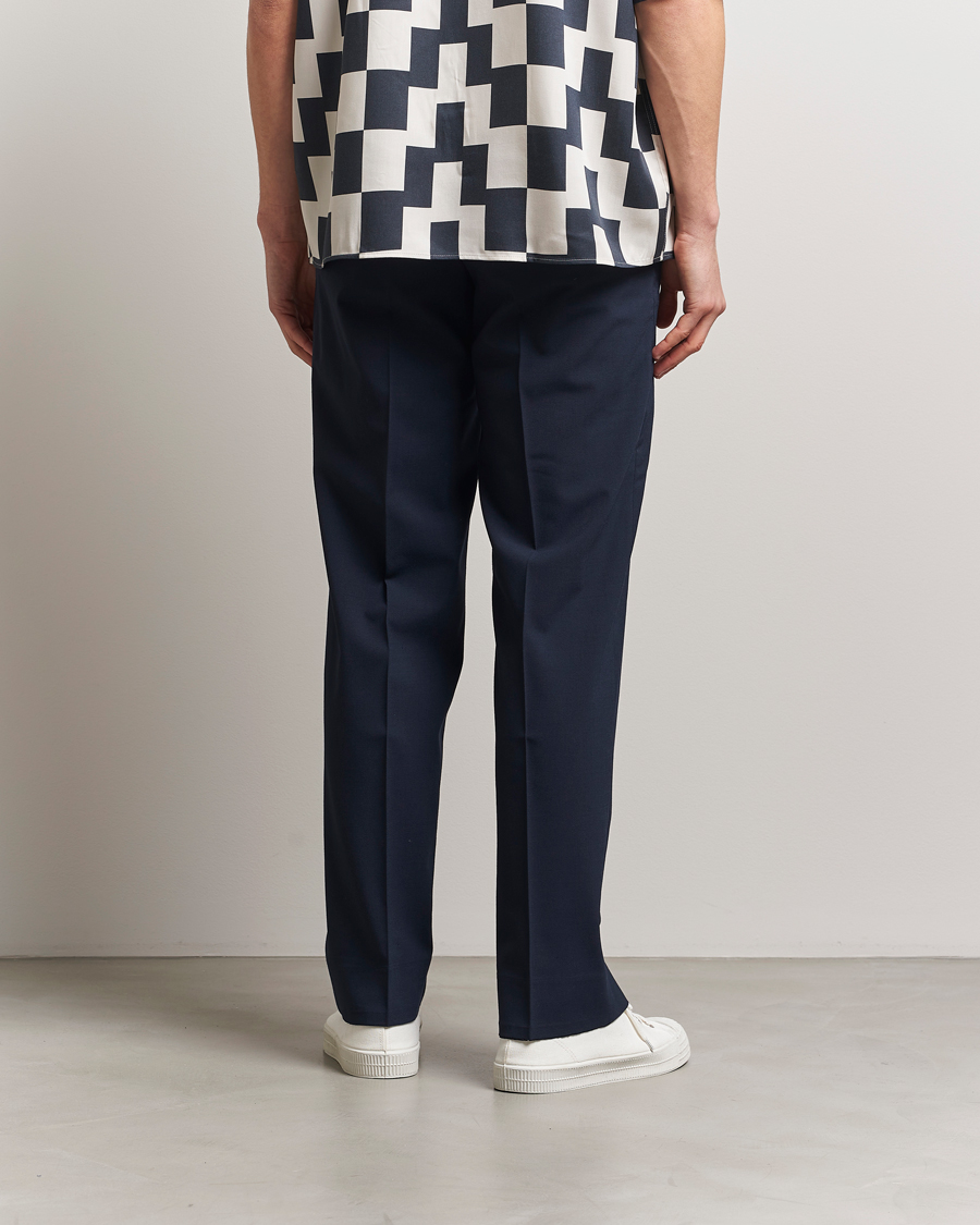 J.Lindeberg Gabi Drape Wool Pants Navy