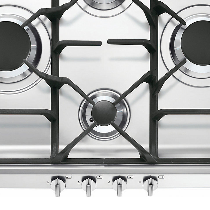 Plaque de cuisson au gaz 4 foyers Elementi l. 60 cm S60GHS Smeg inox