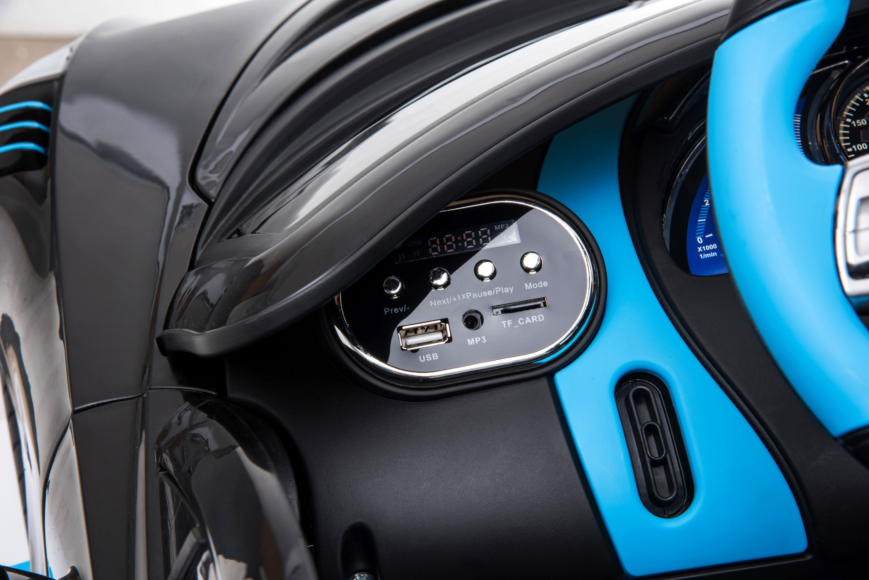 Elektroauto Kinder Bugatti Divo schwarz