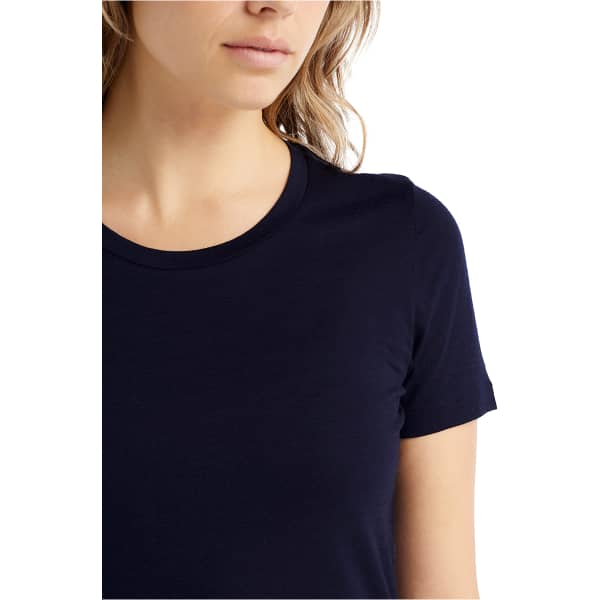 T-shirt randonnée ICEBREAKER W TECH LITE II SS TEE MIDNIGHT NAVY