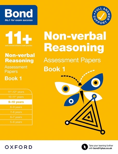 Bond 11+: Bond 11+ Non Verbal Reasoning Assessment Papers 9-10 years Book 1: For 11+ GL assessment and Entrance Exams - Bond 11+ (Paperback)