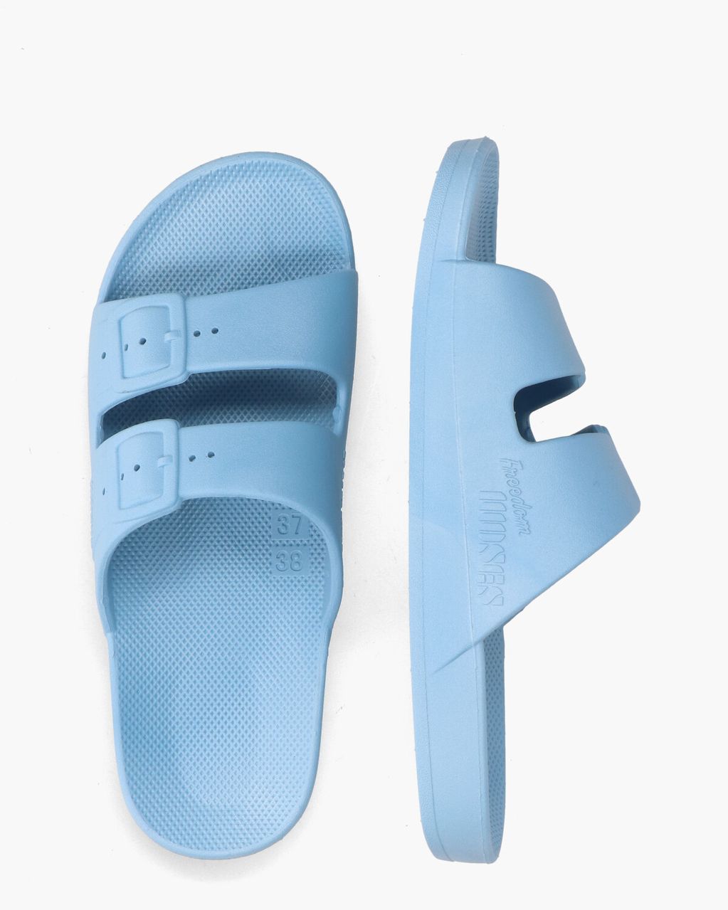 Freedom Moses Basic Lichtblauw Damesslippers