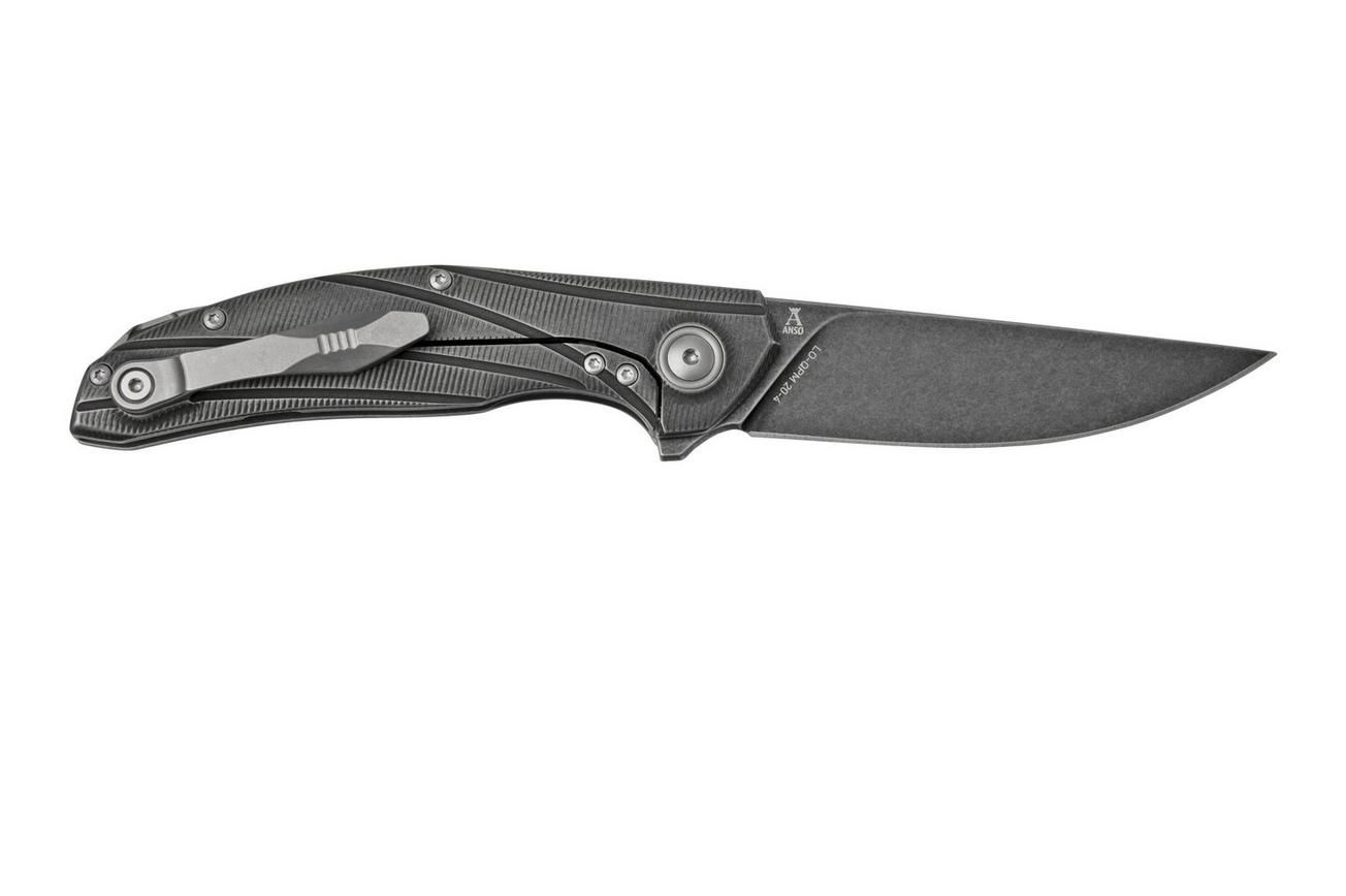 Viper Orso 2 V5997TI Black Stonewashed Titanium zakmes, Jens Ansø design
