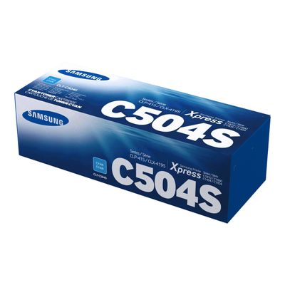 Samsung CLT-504S - cyan - cartouche laser d'origine