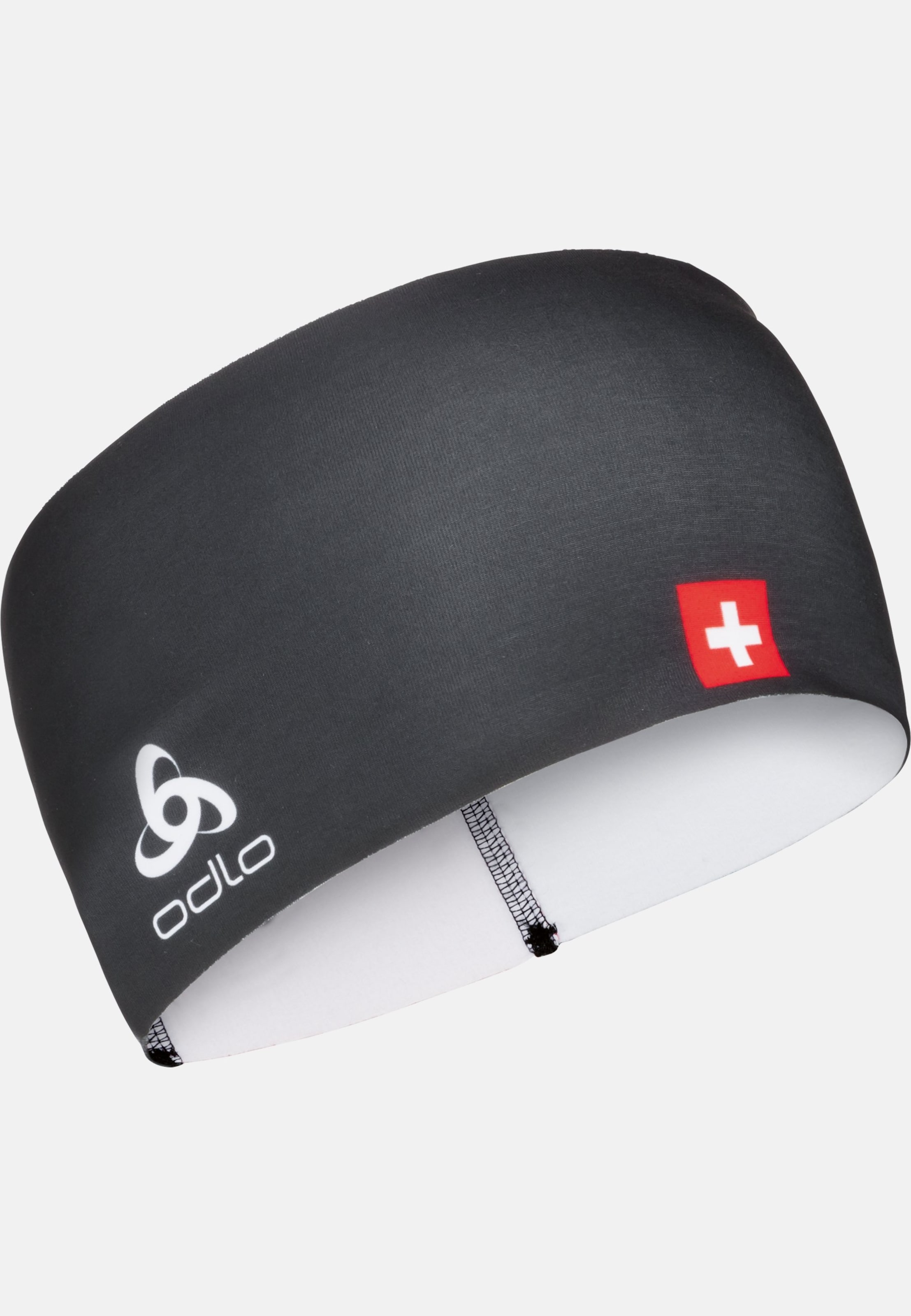 Competition Fan Warm Stirnband in Swissski black