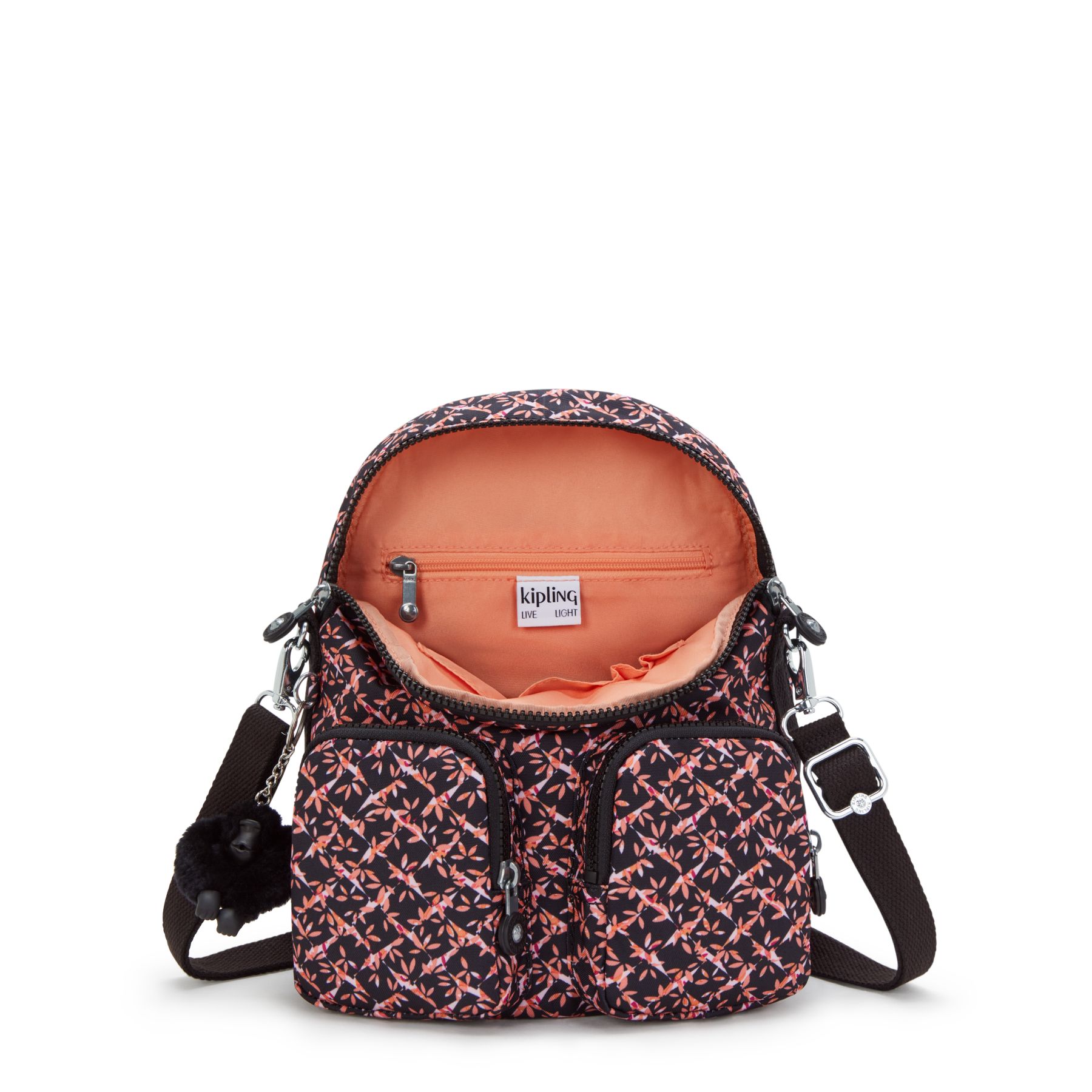 FIREFLY UP Petit sac à dos transformable en sac à bandoulière - Dancing Bouquet