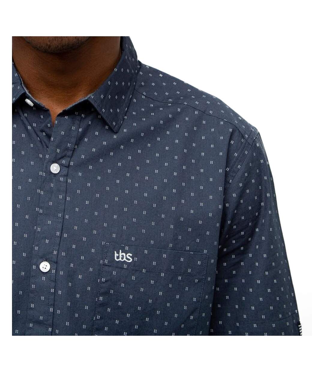 Chemise Marine Homme TBS Devon