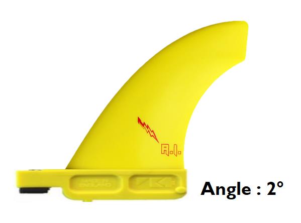 K4 Fins Incinerator 2 deg - Front - Us Box ( paire ) 8 cm