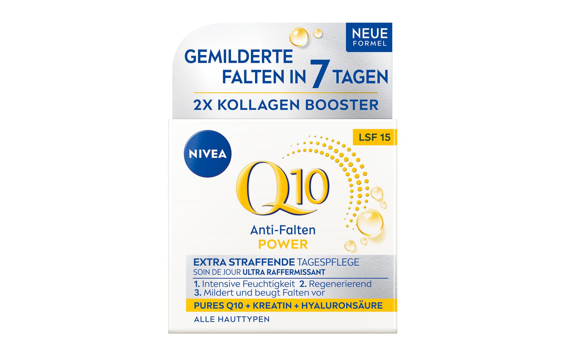 Tagescrème Care Q10 straffend LSF 15 50 mlFeuchtigkeitsspendende Tagespflege
