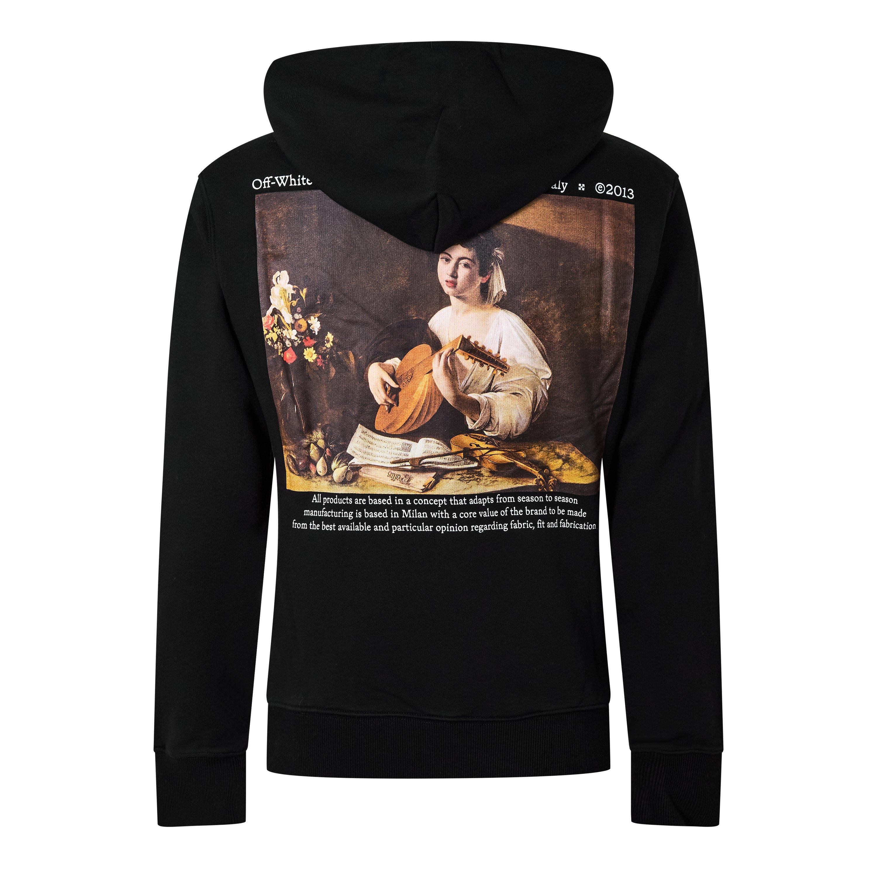 Off White Caravaggio Lute Slim Hoodie