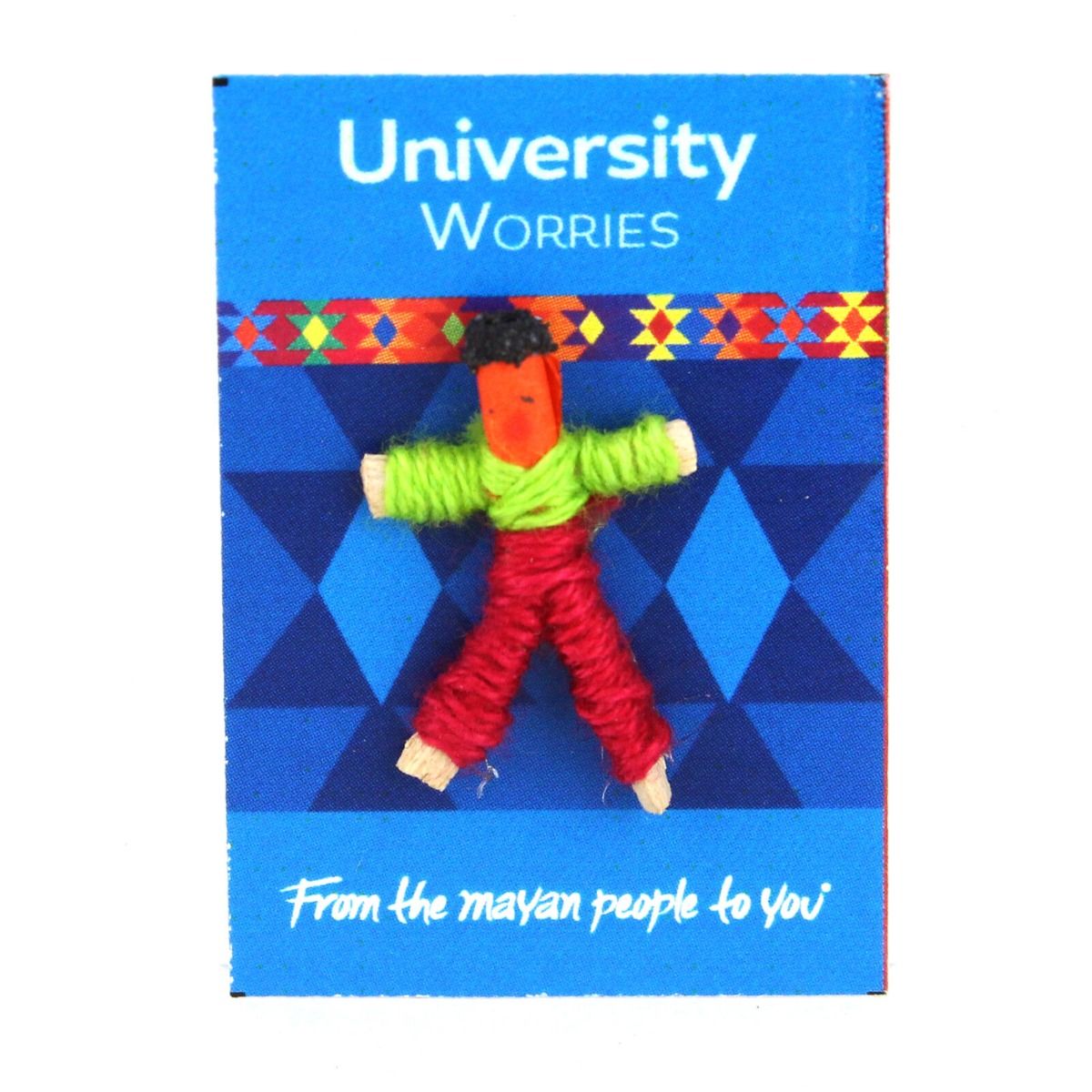 Mini poupée porte-bonheur From the Mayan people to you