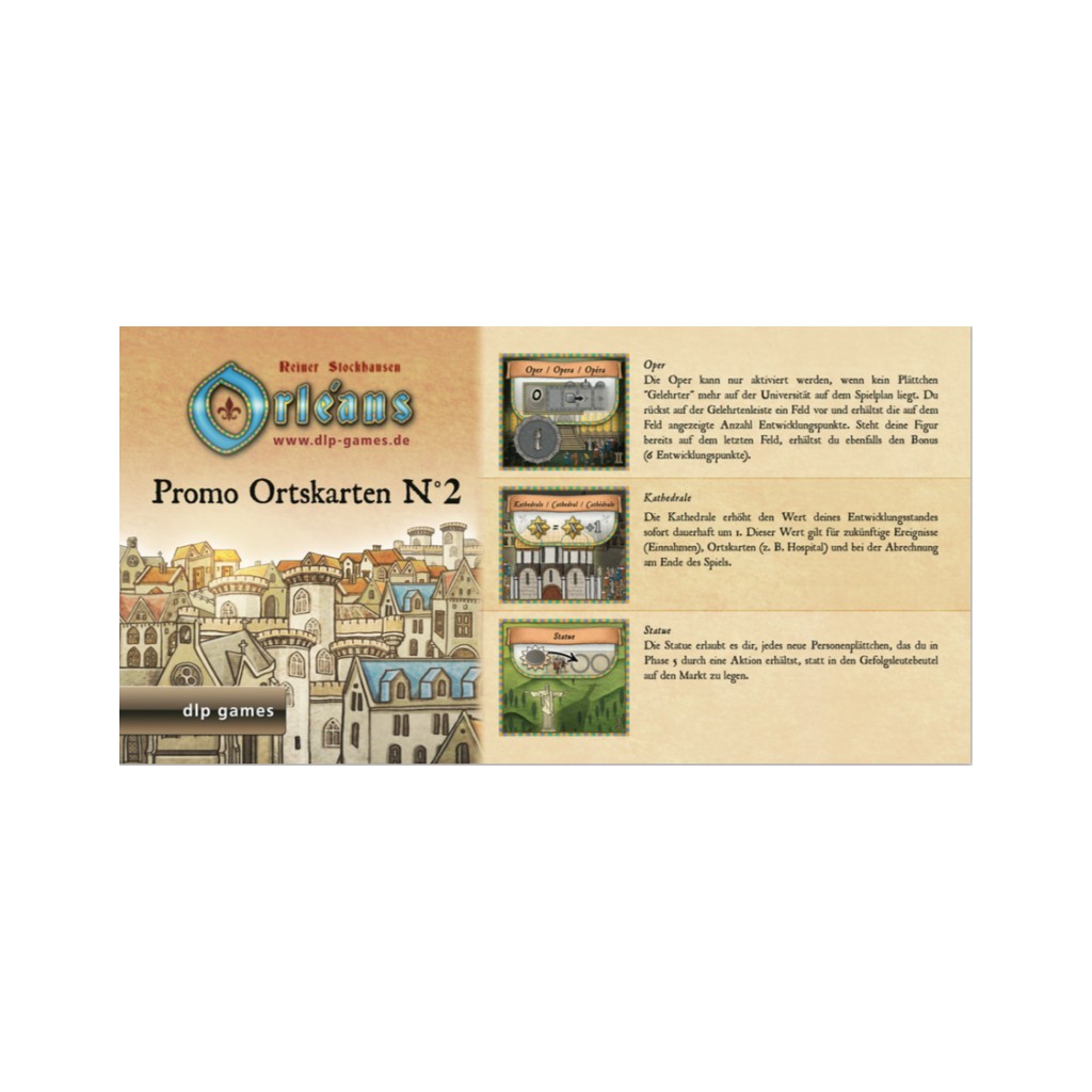 Orléans - Promo Ortskarten Nr. 2