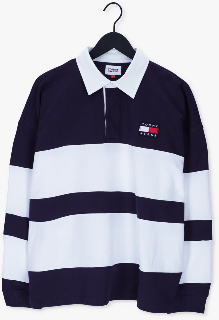 TOMMY JEANS multi tommy jeans trui tjm skater archive block rugby