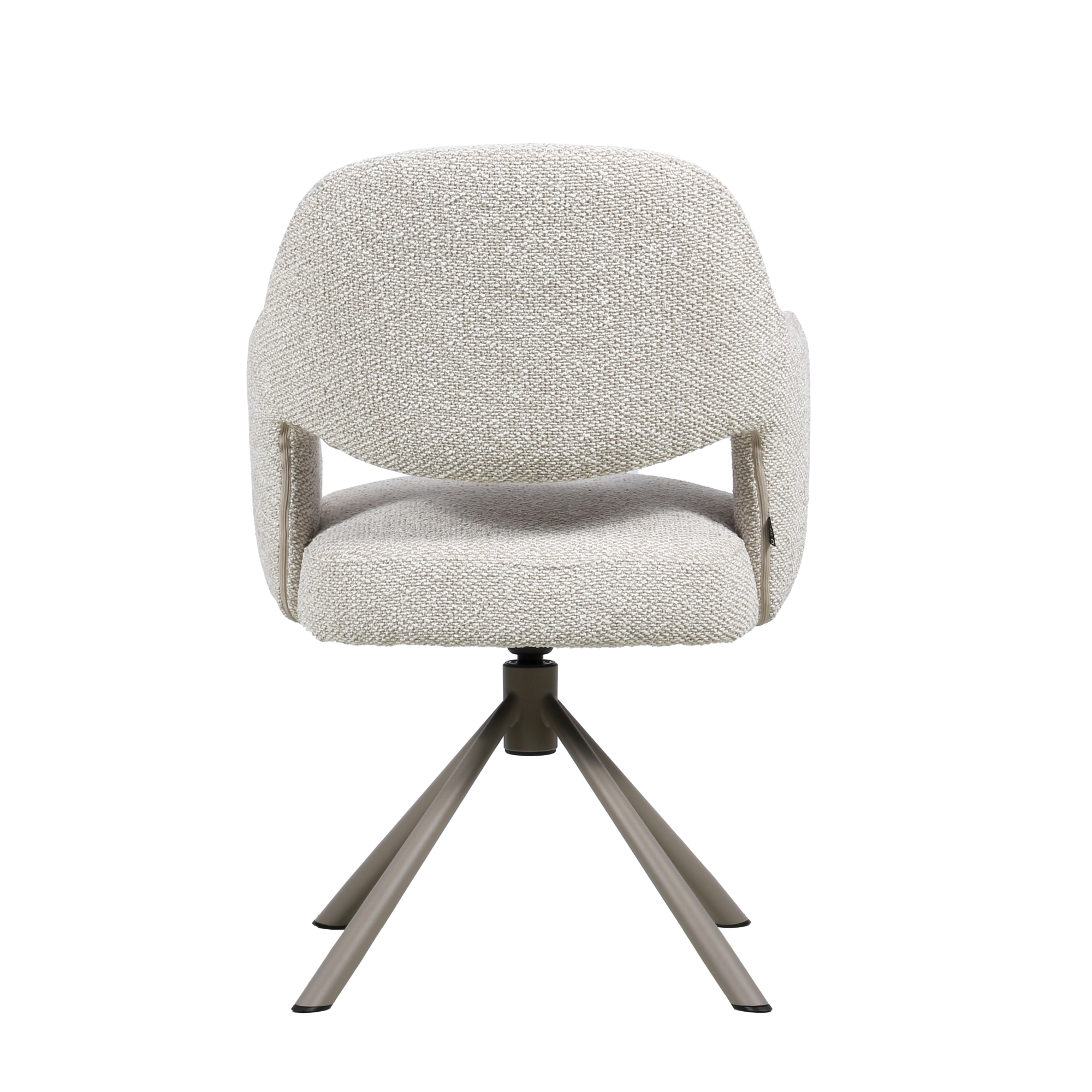 Giraffe draaistoel beige