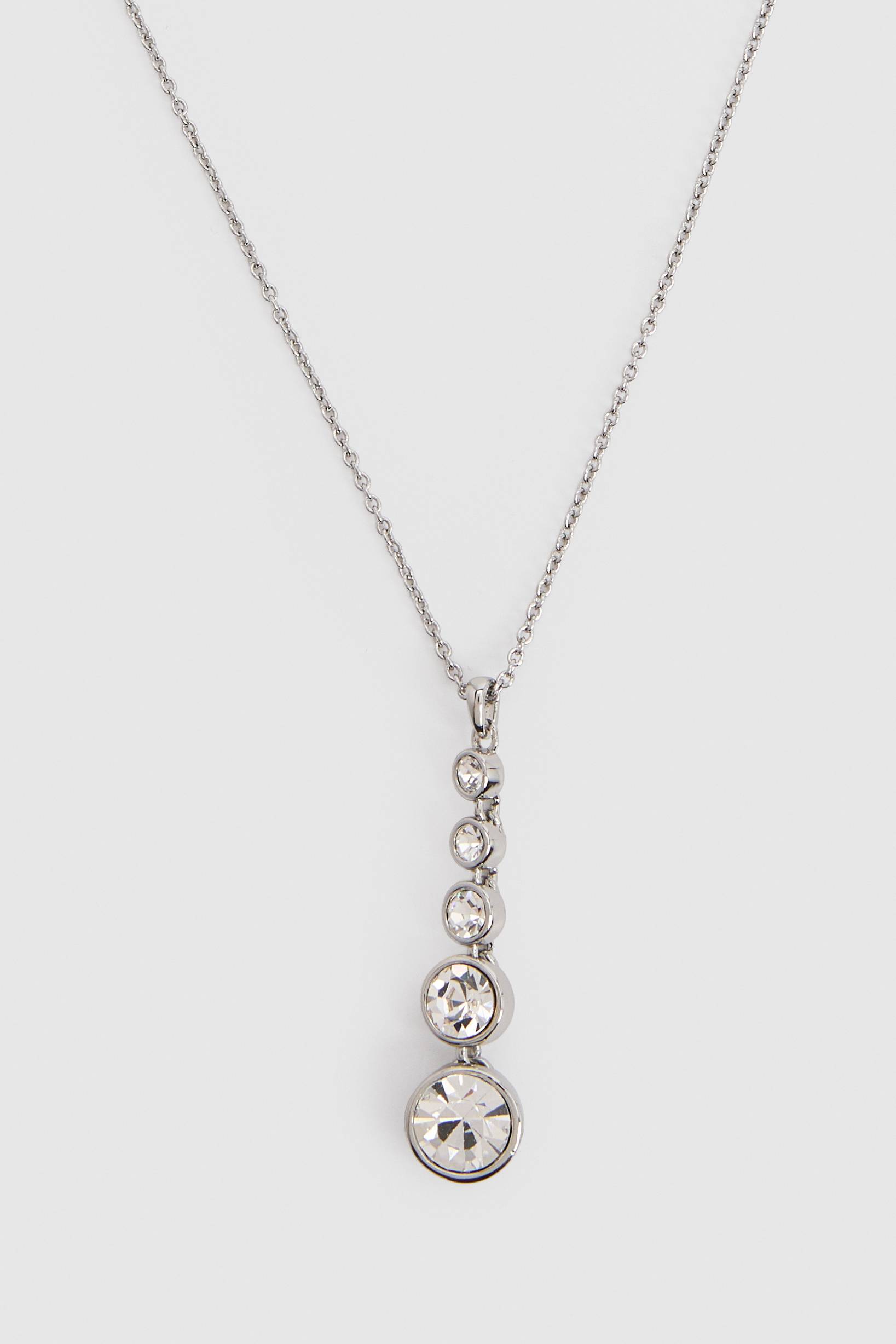 KarenMillen Collier Pendentif Flux De Cristaux