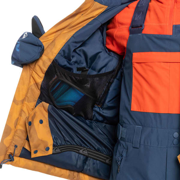 Veste de ski QUIKSILVER SIDE HIT YTH B SNJT BUCKTHORN BROWN FADE OUT CAMO