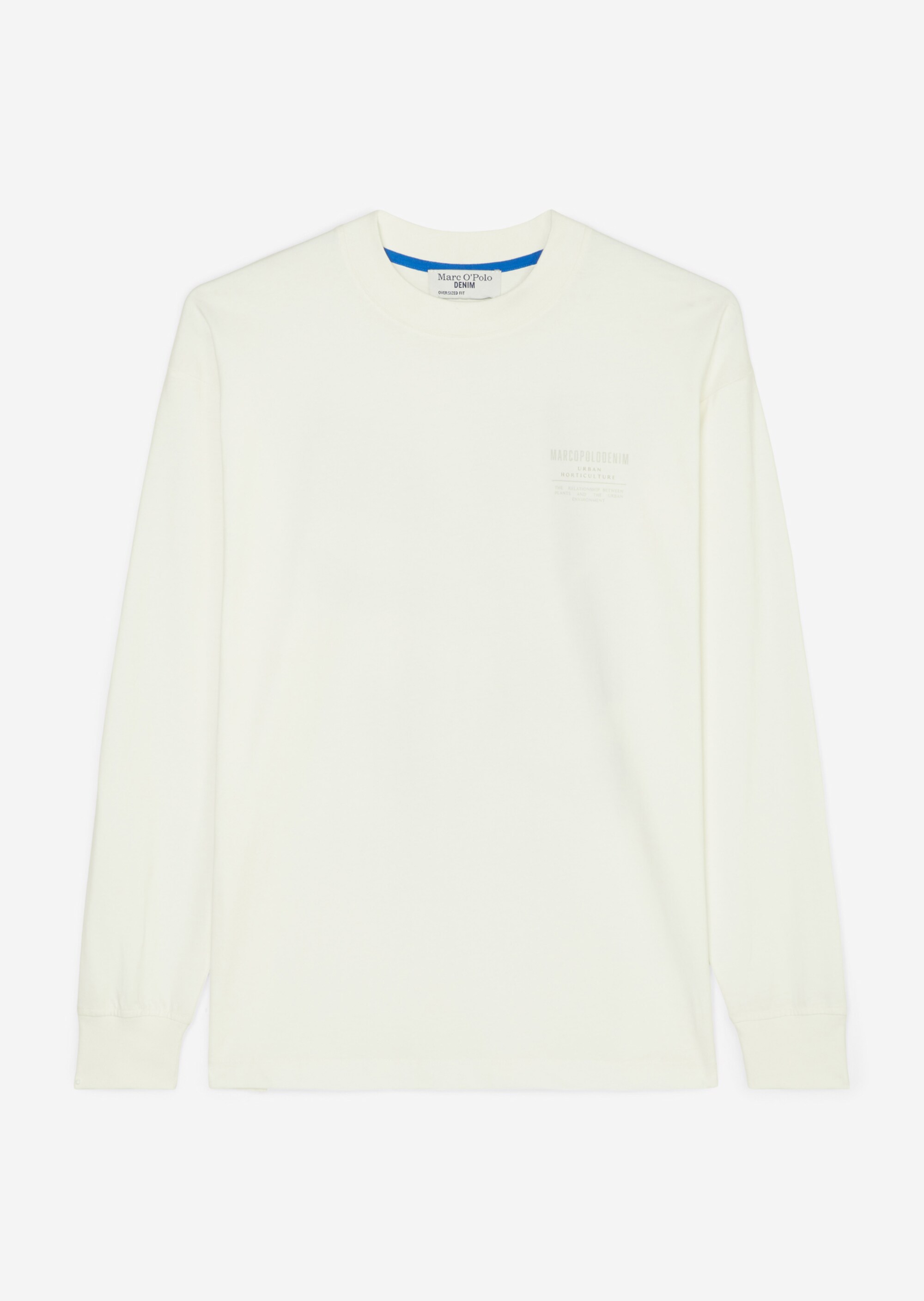 Longsleeve oversized mit Front- und Back-Print
