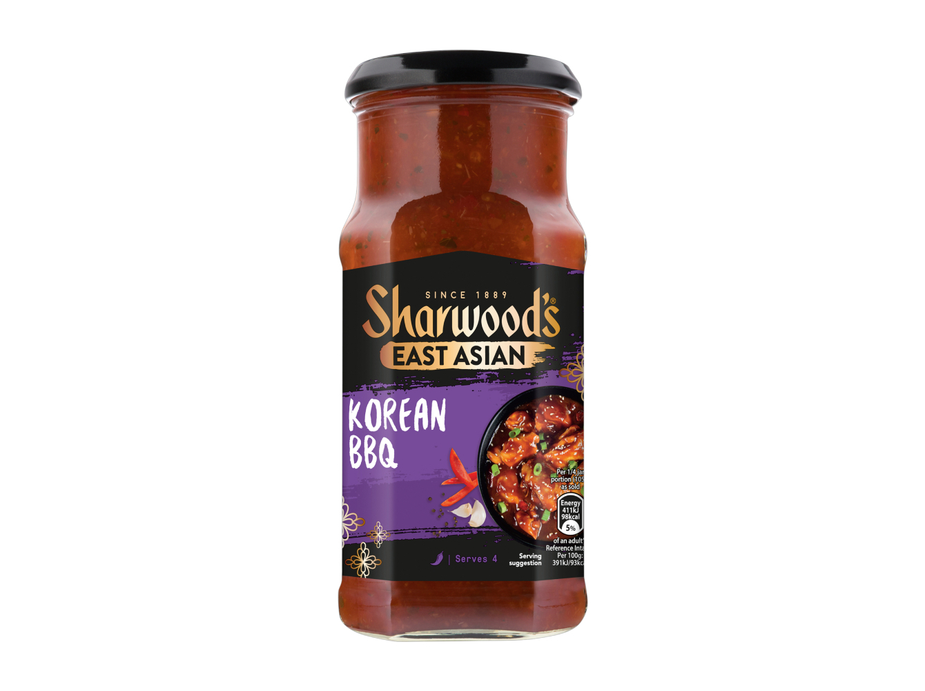 MOLHO SHARWOOD'S KOREAN BBQ 420G
